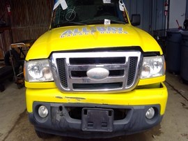 2008 FORD RANGER, YELLOW, LX MODEL, EXTD CAB, 2.3L, AT, 2WD, F26360